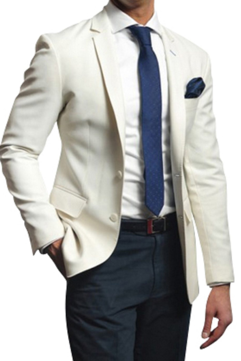 Cream clearance checked blazer