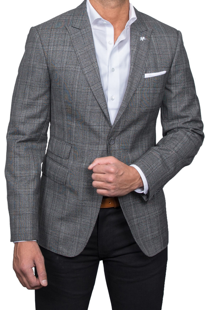 grey-check-blazer