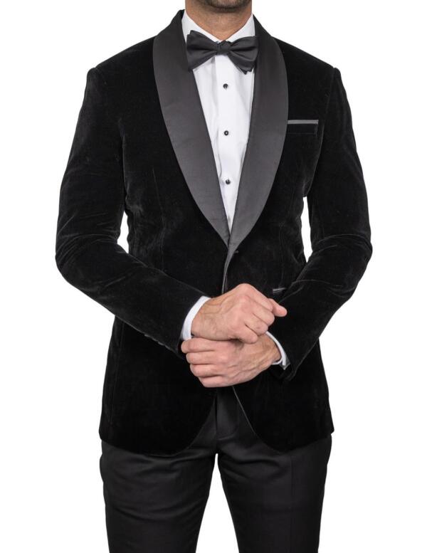 Black Velvet Shawl Tuxedo