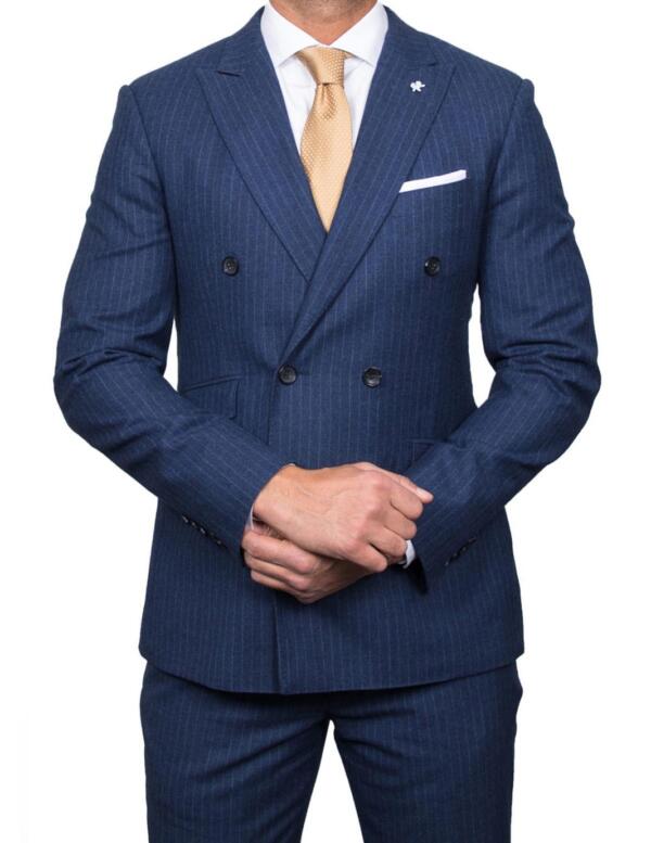 Executive Double Breasted Pinstripe