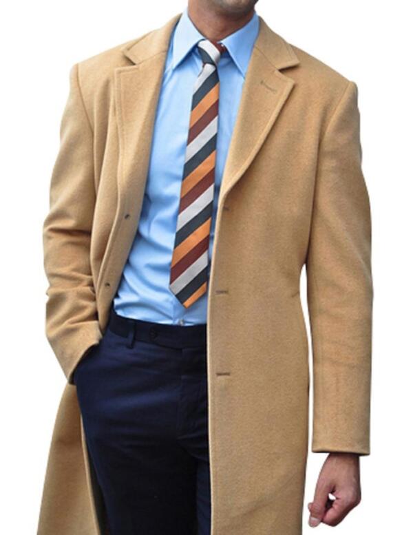 Light Camel Cashmere Coat