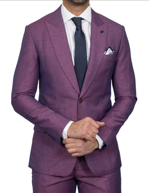 Statement Plum Suit
