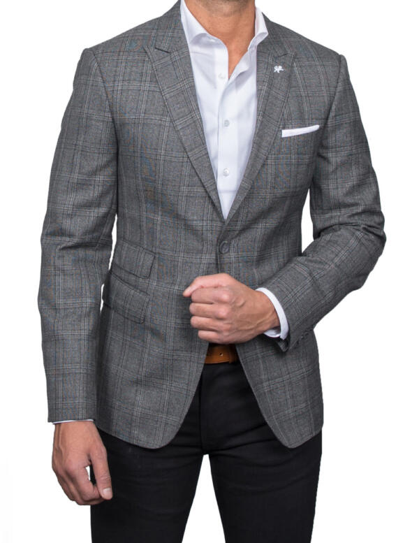 Dark Grey Winter Suit