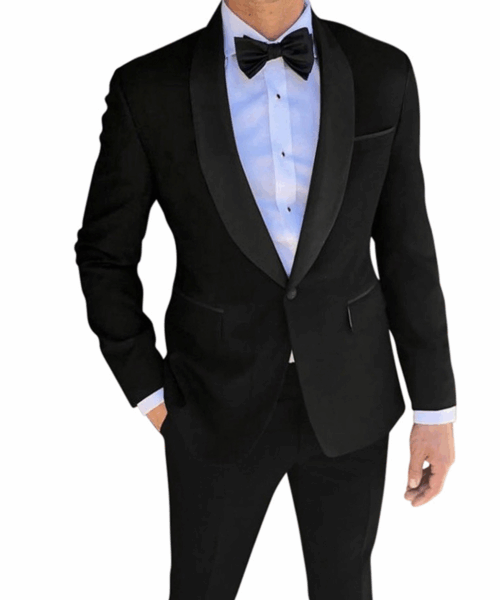 Super Black Shawl Tuxedo